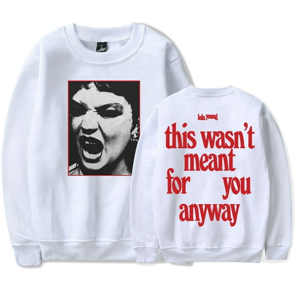 Lola Young Tour 2025 sweater crewneck long sleeve sweatshirt men/women concert pullover