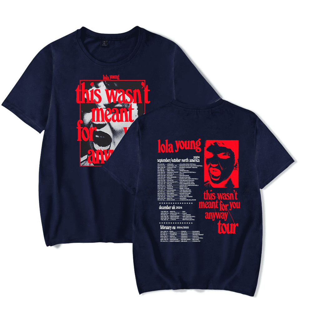 Lola Young Band T-Shirt - Musik Fan Shirt Mit Druck Für Alltag & Sport