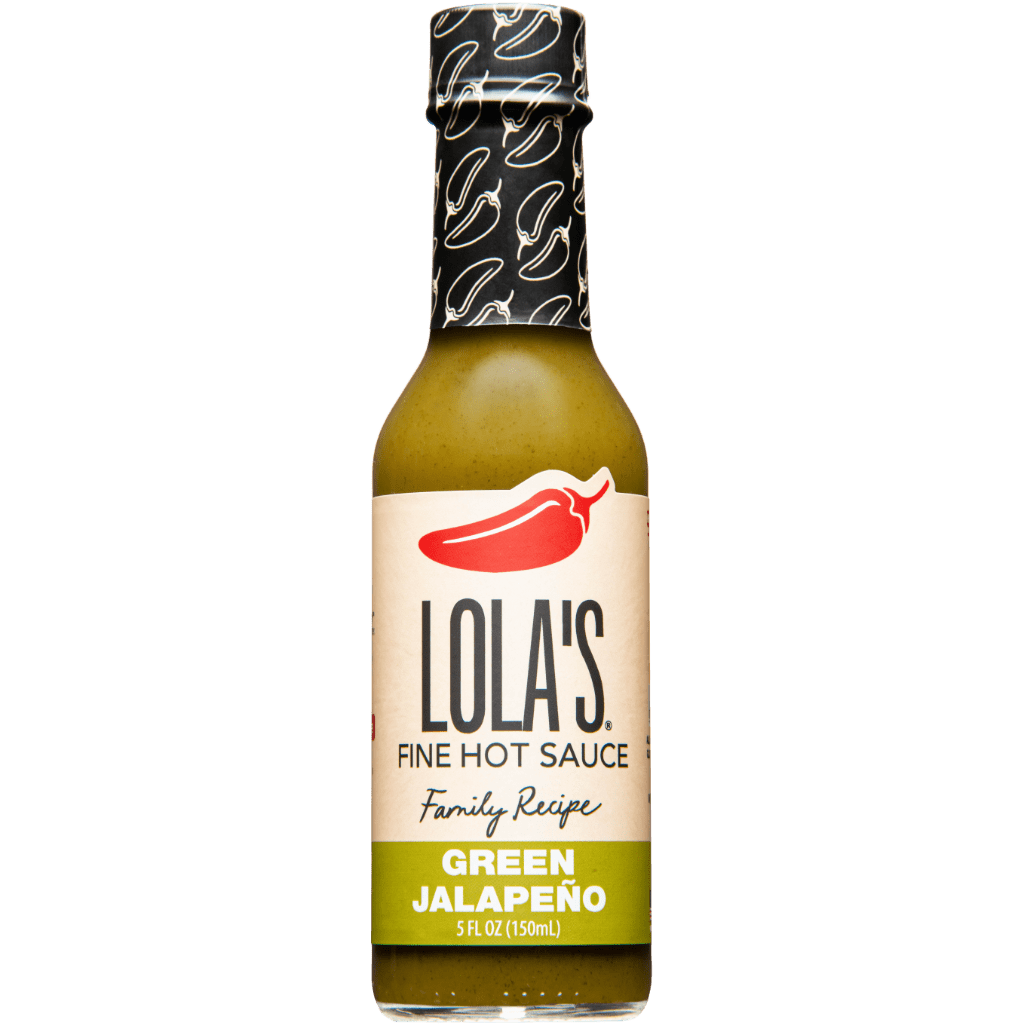 Lola's Fine Hot Sauce - Green Jalapeo and Serrano 5oz.