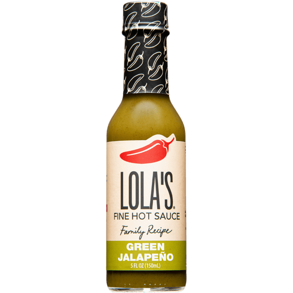 Lola's Fine Hot Sauce - Green Jalapeño and Serrano 5oz.