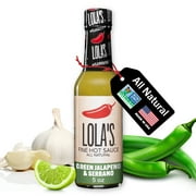 Lola's Fine Hot Sauce - Green Jalapeño and Serrano 5oz.