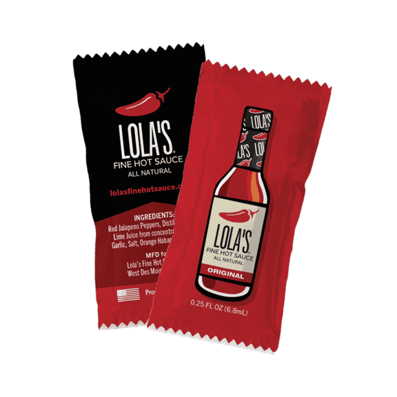 Lola's Fine Hot Sauce Original | 0.25 oz Packets