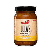Lola's Fine Salsa - Sweet N Spicy Mango 16 oz