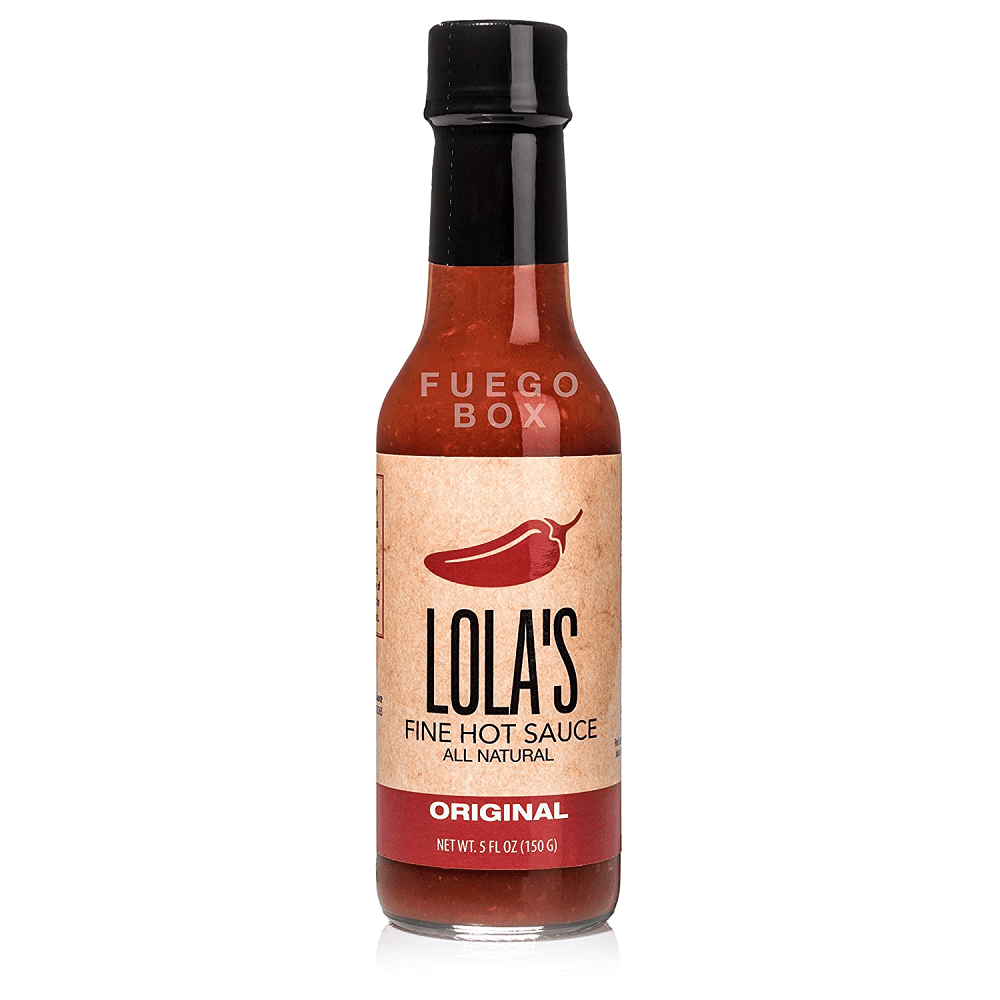 Lola's Original All Natural Fine Hot Sauce, 5 oz [Pack of 12]