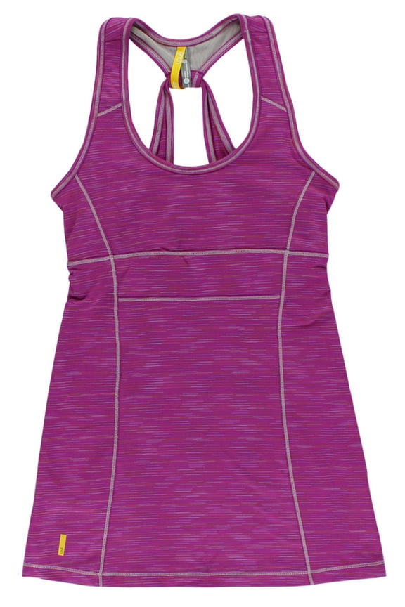 Womens Debbie Tank Top Purple L, Color: Purple/Multi Color