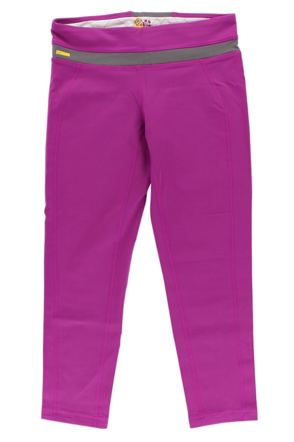 Womens Motion Crop Leggings Purple XS, Color: Purple