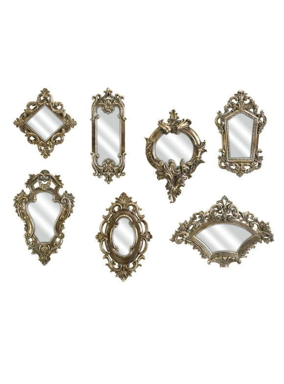 Loletta Victorian Inspired Mirrors - Set of 7