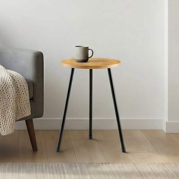 Lolikit Plant Stand,20" Tall Plant Holder Plant Table for Pots, Modern Home Decor Small Round Side End Table for Living Room Balcony Office