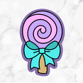 thumbnail image 1 of Lolipop Sweet One Themed Happy Birthday Cutters With Stamp Option, 1 of 8