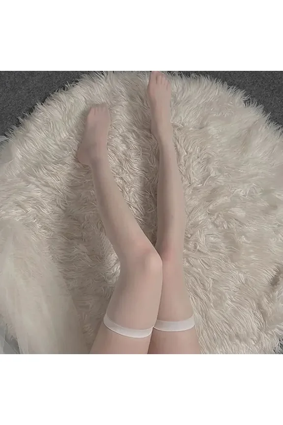 Lolita Bowknot Sweet Over Knee Long Socks Women Girls Thigh High Stockings Punk Lace Mesh Legging Hollow Fishnet Pantyhose