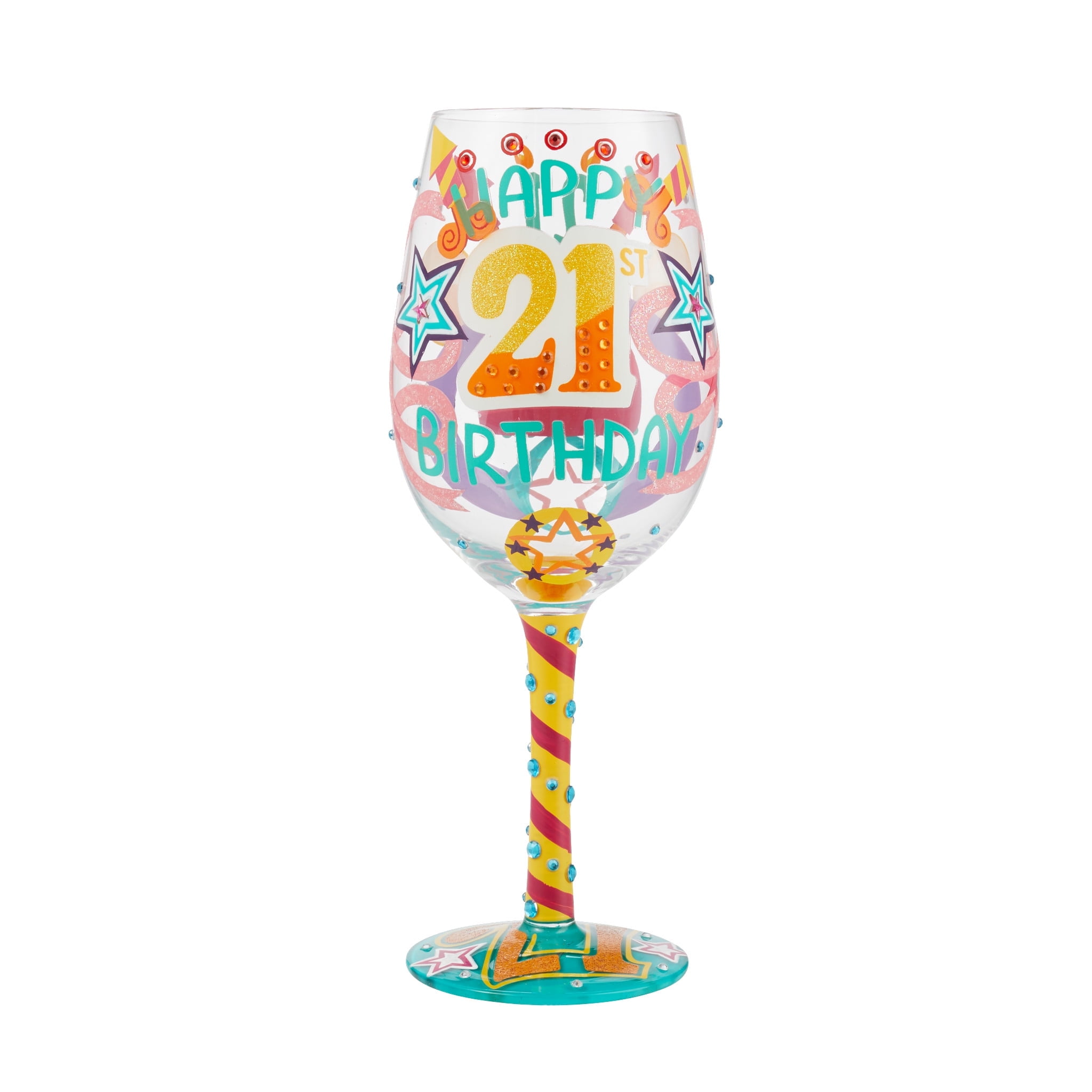 Enesco Wine Glass