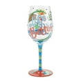 thumbnail image 1 of Lolita Life on Vacation Wine Glass 9in H, 1 of 5