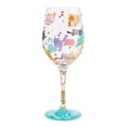 thumbnail image 1 of Lolita Meow it Up Hand Painted Wine Glass 15oz, 1 of 3
