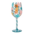 thumbnail image 1 of Lolita Sea Turtle Delight Hand Painted Wine Glass 15oz, 1 of 7