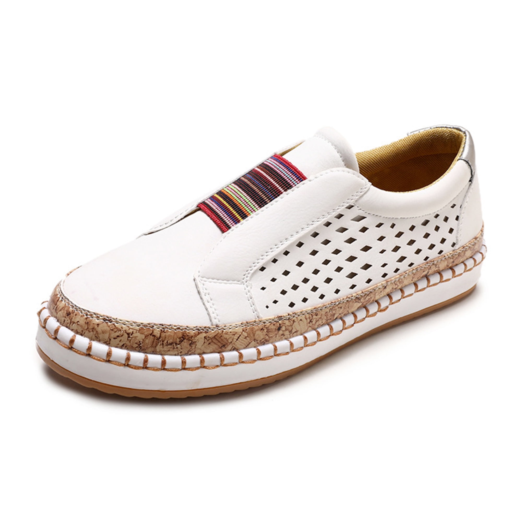 Casual Hollowed Out Patchwork Round Comfortable Shoes Casual Hollowed Out Patchwork Round Comfortable Shoes