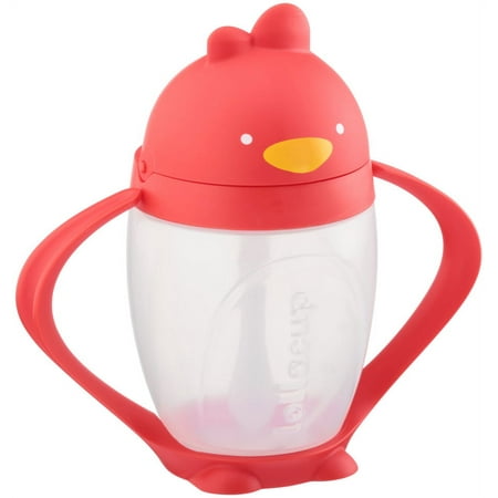 Lollaland Lollacup Bold Red Innovative Straw Sippy Cup