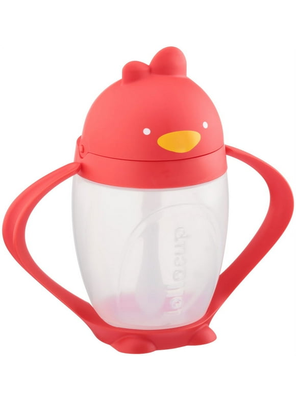 Lollaland Lollacup Bold Red Innovative Straw Sippy Cup
