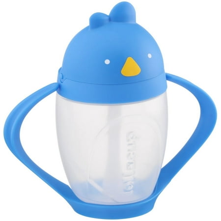 Lollaland Lollacup Brave Blue Innovative Straw Sippy Cup