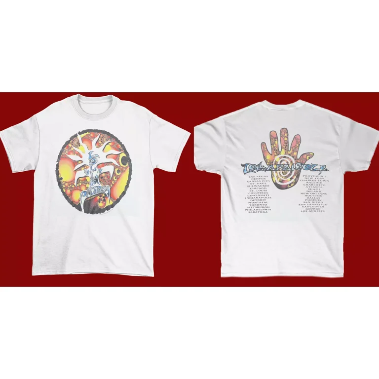 Lollapalooza 1994 Music Festival Unisex Two-Sided T-Shirt 