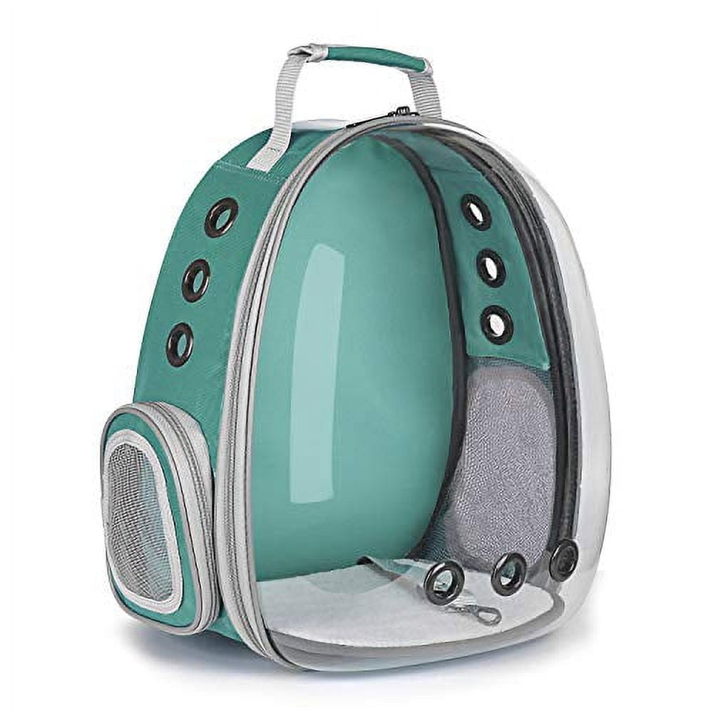 Cat Backpack, Bubble Pet Carrier Backpack Airline Approved, Cat Bookbag  w/Cat Toy, Small Animal Travel Carrying Bag for Puppy Dog Kitten Bunny Bird