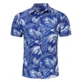 thumbnail image 1 of Lollipie Hawaiian Shirt for Men Short Sleeve Button Down Shirt Men Casual Summer Tropical Beach Aloha Shirts for Men Hawaii Party, 1 of 5