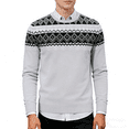 thumbnail image 1 of Lollipie Mens Sweater Knit Pullover Crewneck Warm Long Sleeve Casual Sweater for Men Winter, 1 of 6