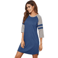 thumbnail image 1 of Lollipie Nightgown for Women Short Sleeve Night Shirts Sleepwear for Sleeping Pullover Nightgown Soft Nightdress S-XXL, 1 of 5