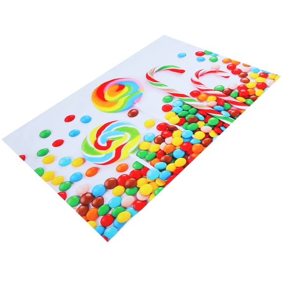 Lollipop Background Cloth Birthday Party Posters Kids Room Wall Decor Lollipops Photo Backdrop Cartoon Child
