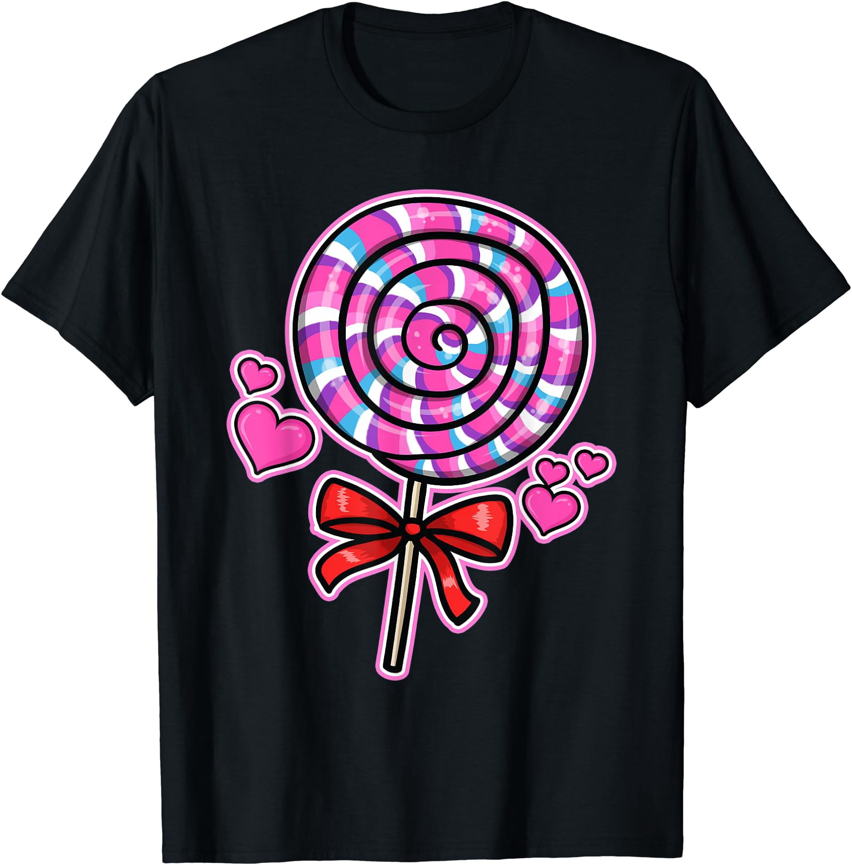 Lollipop Candy T-Shirt - Walmart.com