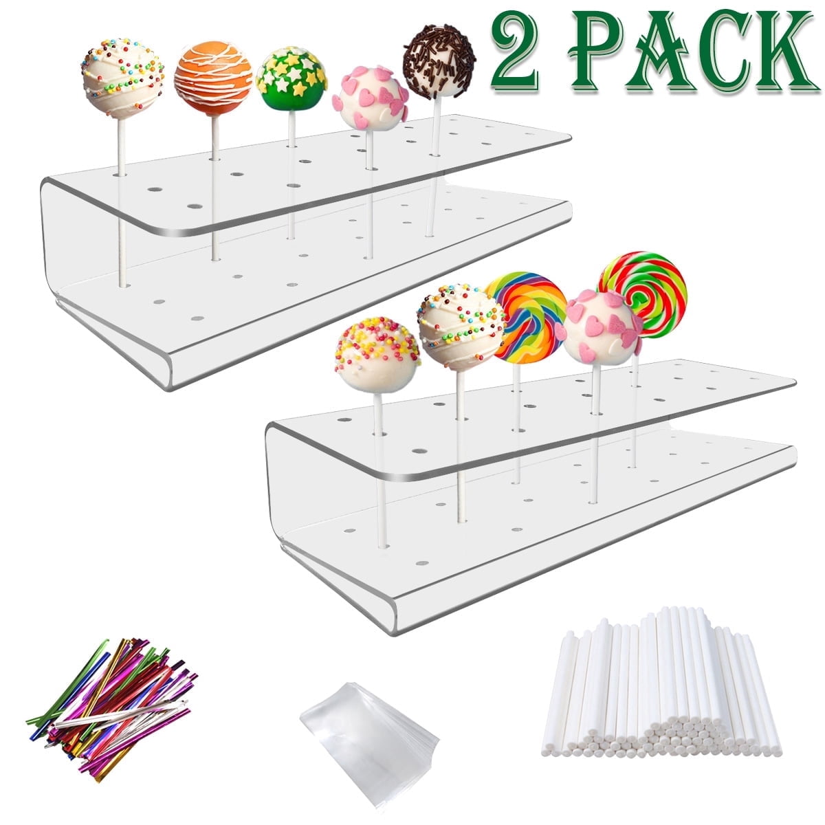 Cake Pop Ständer Aus Acryl – 15 Löcher, Zum Trocknen & Präsentieren, Für Hochzeit & Party