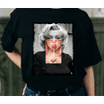 thumbnail image 1 of Lollipop Marilyn Monroe Vintage T-Shirt, Lollipop Shirt, Monroe Tribute Shirt, Marilyn Monroe For Fans, 1 of 2