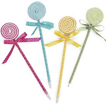 Lollipop Pen (6-pack) - Party Supplies