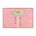 thumbnail image 1 of Lollipop Pink Candy Rugs Washable Cover Floor Rug Carpets Bathroom Decorations For Kitchen Bedroom Indoor 36"X24", 1 of 4