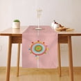 thumbnail image 1 of Lollipop Pink Table Runner, Seasonal Fall Winter Kitchen Dining Table Decoration for Home Party Decor 13 x 72 Inch, 1 of 4