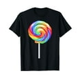 thumbnail image 1 of Lollipop Rainbow Sucker Candy Costume Halloween T-Shirt, 1 of 5