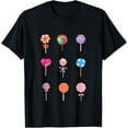 thumbnail image 1 of Lollipop Rainbow Sucker Candy Halloween Costume T-Shirt, 1 of 4