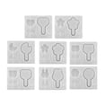 thumbnail image 1 of Lollipop Resin Shaker Pendant Decoration Silicone Keychain Mold Easy to, 1 of 18