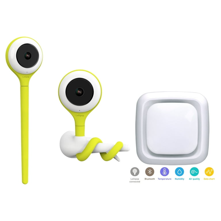 Lollipop Smart Baby Camera Audio with Baby Monitor Pistachio