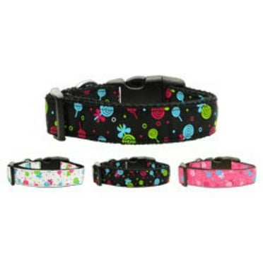 Pet Dog  Cat Nylon Collar or Leash, "Lollipops"