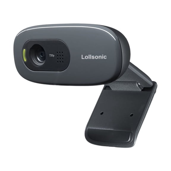 Lollsonic Computer cameras, Full HD 1080p Streaming Webcam with Microphone, Ultra Wide Angle