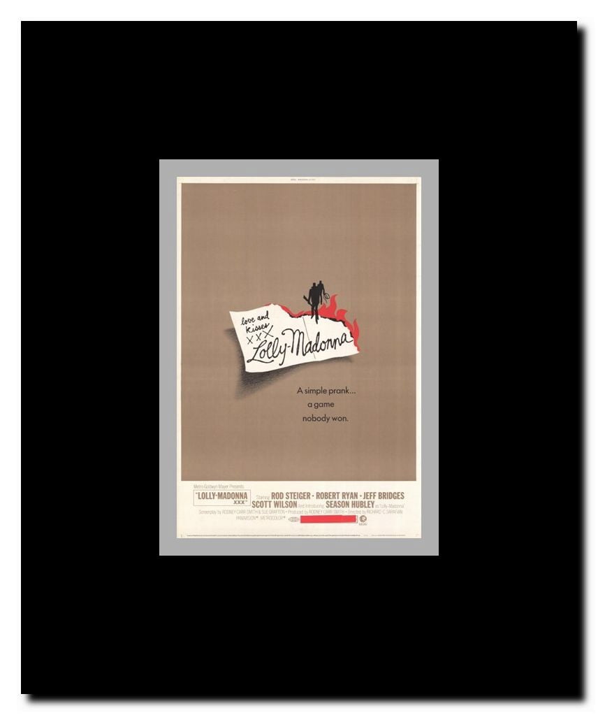 Lolly-Madonna Framed Movie Poster