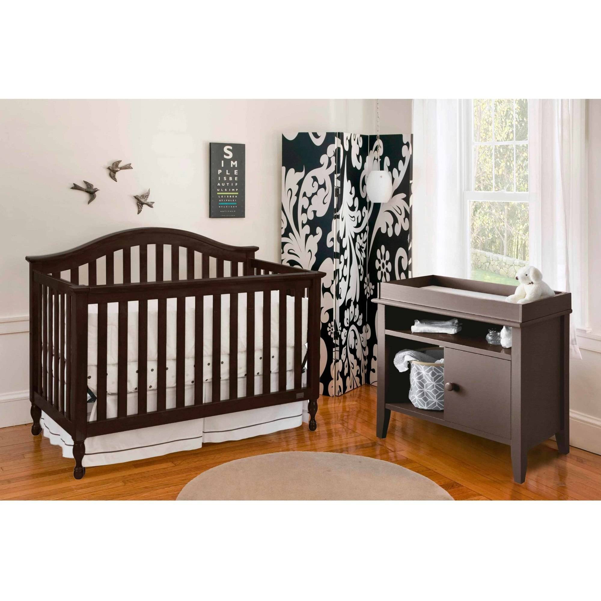Lolly & Me Bailey 4-in-1 Convertible Crib Acorn - image 1 of 2