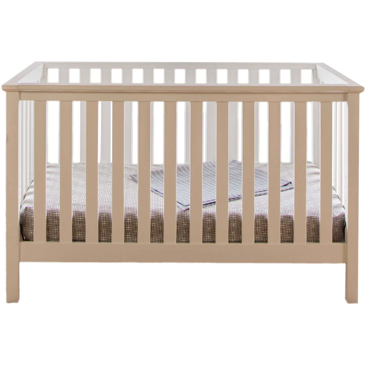 Lolly & Me Mod 4in1 Convertible Crib White