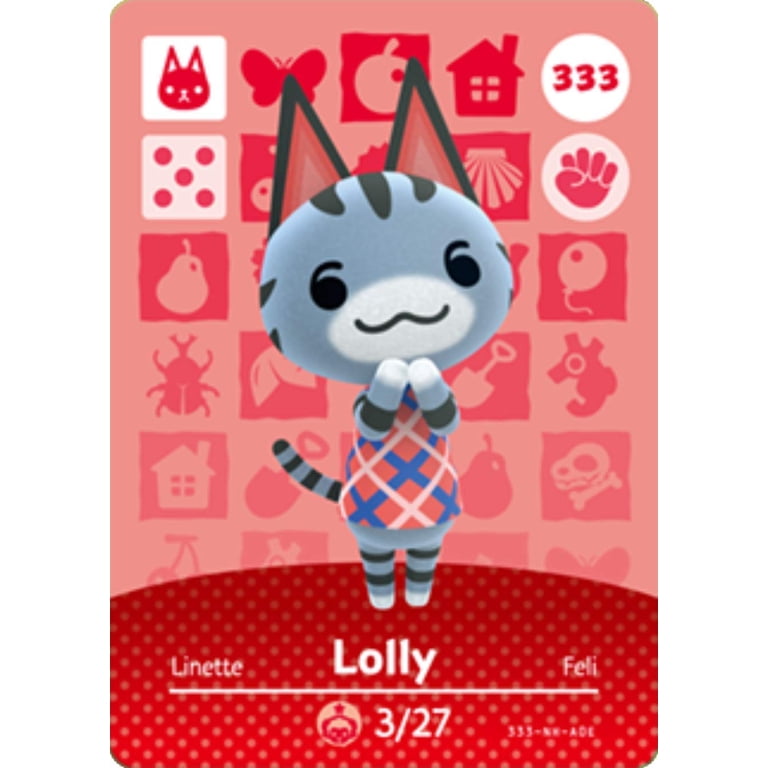 Nintendo Switch Animal Crossing - Lolly Amiibo Card (333/400