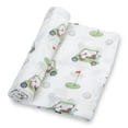 Golf Around Baby Muslin Blanket main image 1