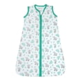 thumbnail image 1 of LollyBanks 0.5 TOG Cotton Baby Sleep Sack, 2-Way Zipper, Wearable Blanket, Baby Elephant Print, 1 of 5