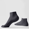 thumbnail image 1 of Lolmot 100% Cotton Ankle Socks Men Lightweight Breathable Casual Basic Socks Men Women Moisture Wicking Stretch Low Cut Socks for Everyday Sports, 1 of 5