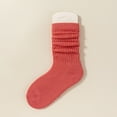 thumbnail image 1 of Lolmot 100%Cotton Slouch Socks for Kids Breathable Mid-Calf Socks Unisex Seamless Uniform Breathable Warm Breathable Cute Little Kids Socks, 1 of 3