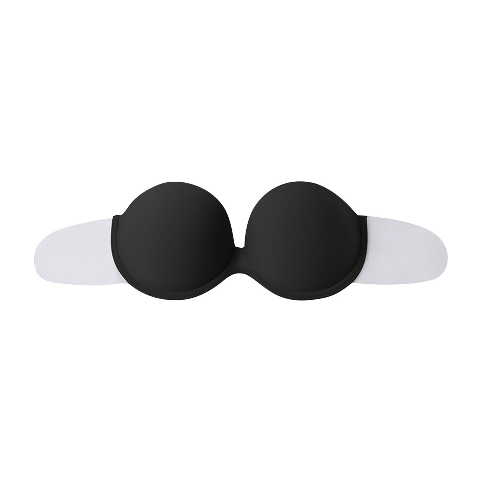 Lolmot Adhesive Bra Reusable Beauty Back Smoothing Strapless Self Silicone Push-up Invisible