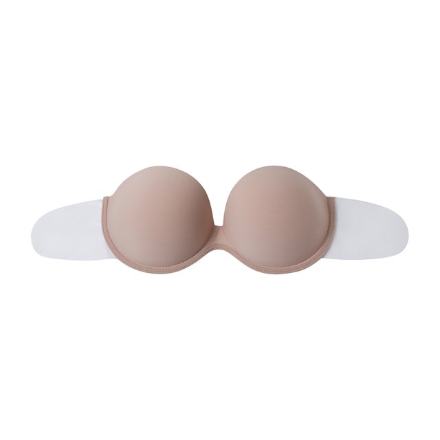 Lolmot Adhesive Bra Reusable Beauty Back Smoothing Strapless Self
